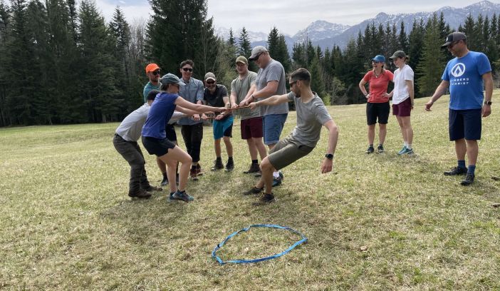 Bildmotiv: Outdoor-Leadership-Training